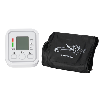 Waterdrop Blood Pressure Monitor for Home Use, Easy to Use with Large LED Display, Professional  Medical apparatus for monitoring blood properties and respiratory events