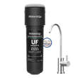 Undersink Ultrafiltration Water Filter System With Dedicated Faucet