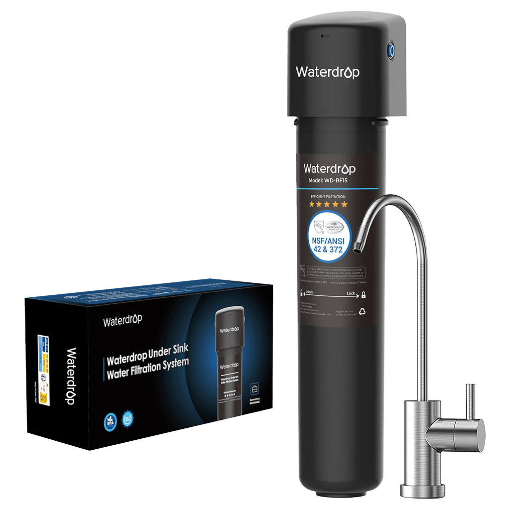 Undersink Water Filtration System With Dedicated Faucet