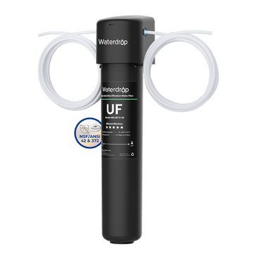 Inline Ultrafiltration Refrigerator Water Filter | Exterior Filtration System-Universal Fit