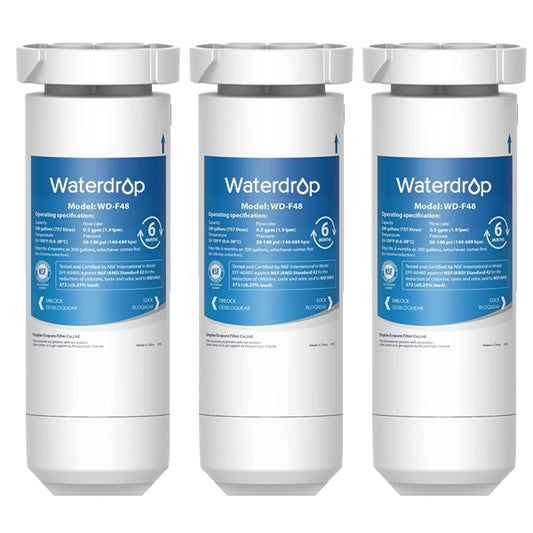 GE XWF Replacement Refrigerator Water Filter by Waterdrop