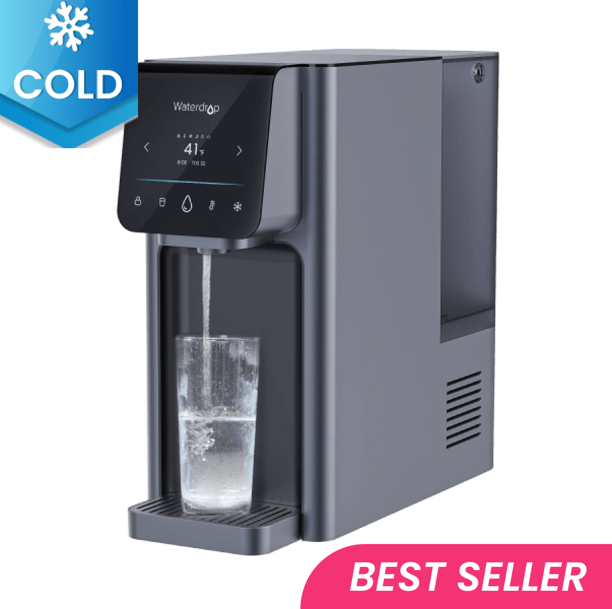 Waterdrop Reverse Osmosis Hot Cold Water Dispenser,  A1