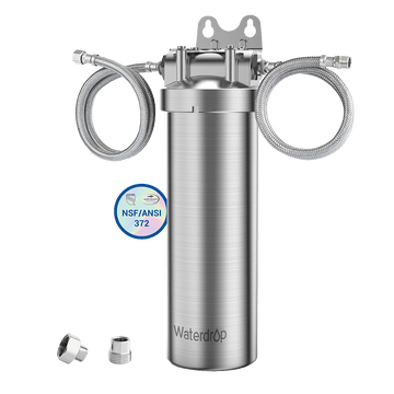 Stainless Steel Under Sink Water Filter | Direct Connect Filtration System