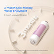 Waterdrop Water Filter Replacement BFU2F - Soften Skin & Hair, Purify Water