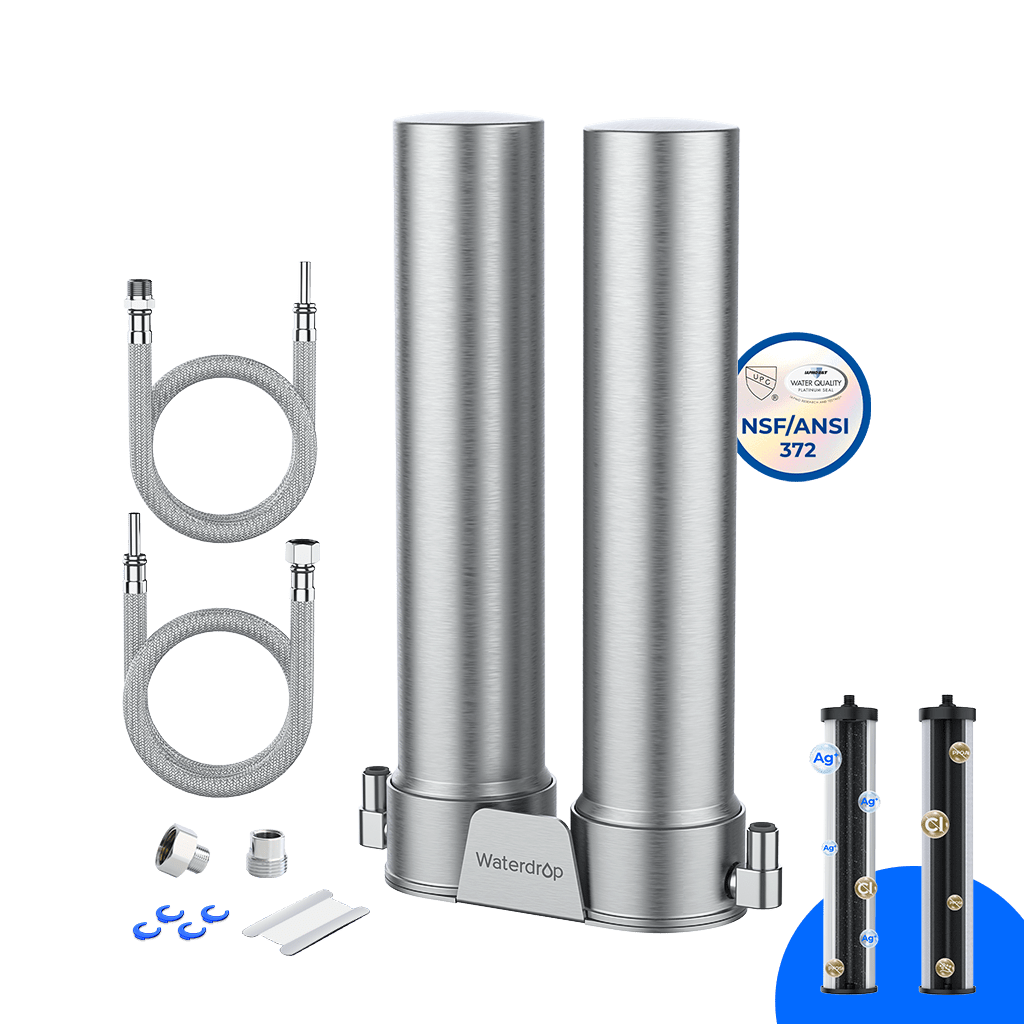 Waterdrop DST Stainless Steel Water Filter for Sink