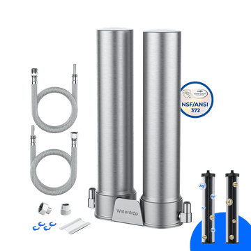 Waterdrop DST Stainless Steel Water Filter for Sink