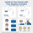 Waterdrop Faucet Water Filter System Stainless Steel FC-06