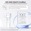 Waterdrop 10UAW Under Sink Water Filter System,NSF/ANSI 42 Certified