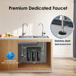 3-stage Under Counter Water Filter System with Dedicated Faucet Waterdrop TSB