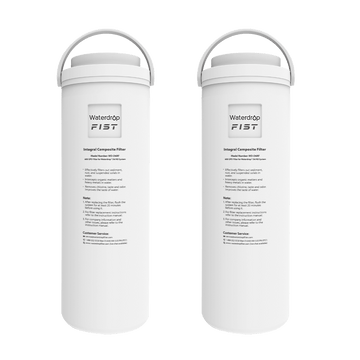 WD-D6RF Filter for Waterdrop D6 Reverse Osmosis System, 2-YEAR COMBO