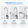 G3P800 RO System with PMT Small Water Pressure Tank