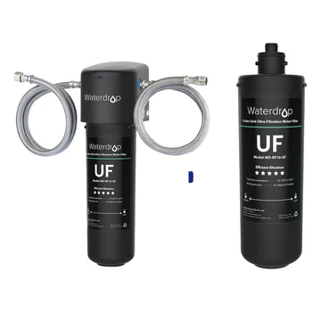 Waterdrop 10UA-UF Under Sink Water Filter System with RF10-UF Water Filter