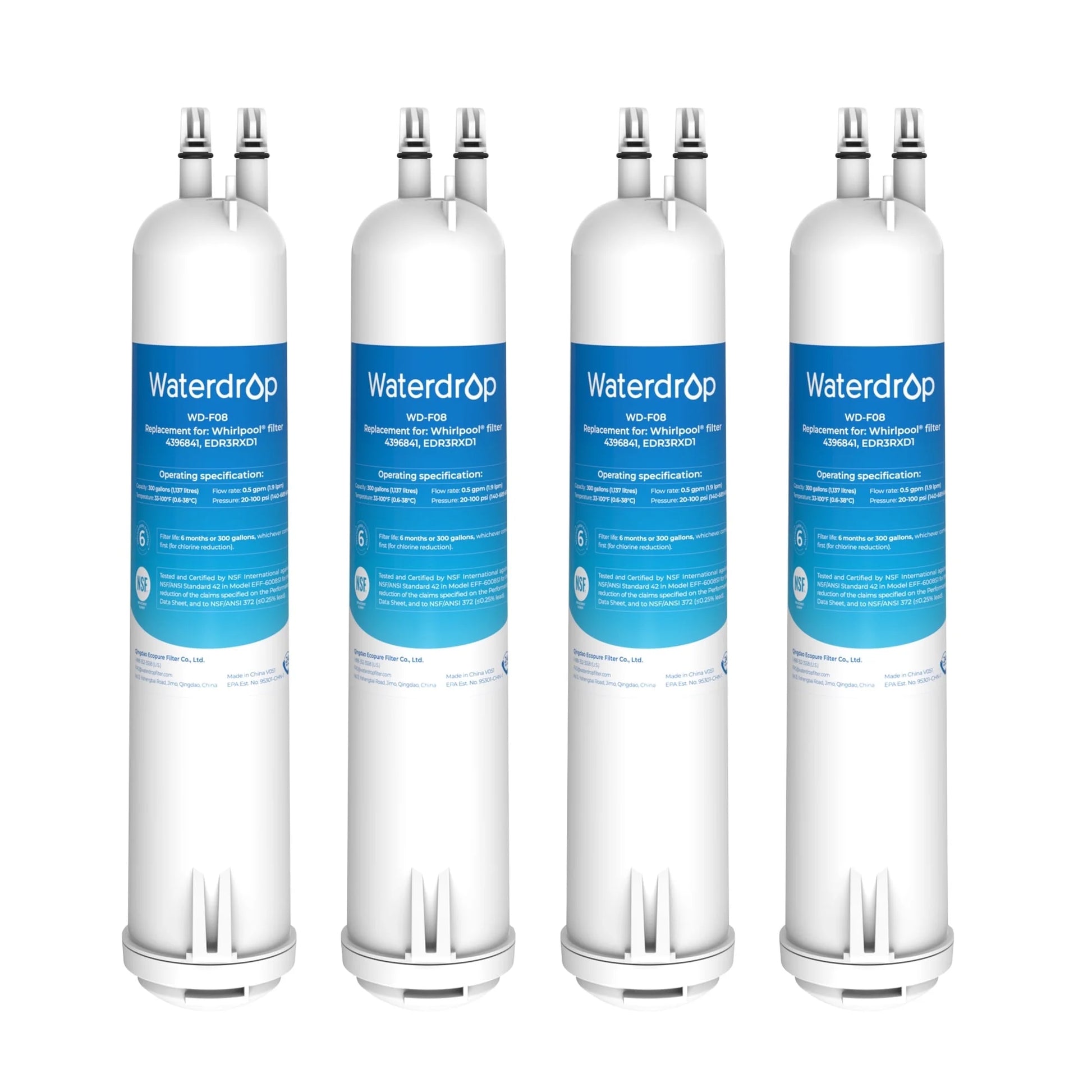 Waterdrop  Replacement for 4396841, Everydrop® Filter 3 Refrigerator Water Filter