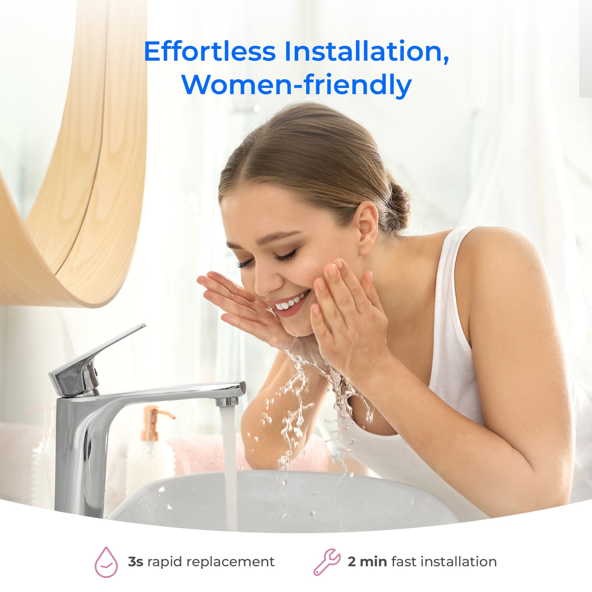 Waterdrop Skincare Water Softening System BFU2 - Softens Skin & Hair