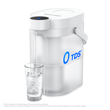 WD-ED05TW 0 TDS Countertop Water Filter Dispenser for Pure, Fresh Water