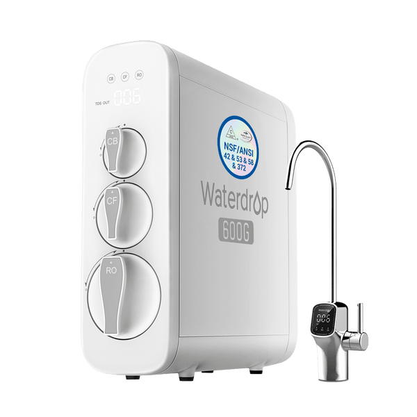 G3P600 Tankless Reverse Osmosis System - Waterdrop G3P600