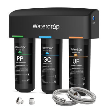 3-stage Ultra Filtration Under Sink Water Filter System Waterdrop TSA-UF