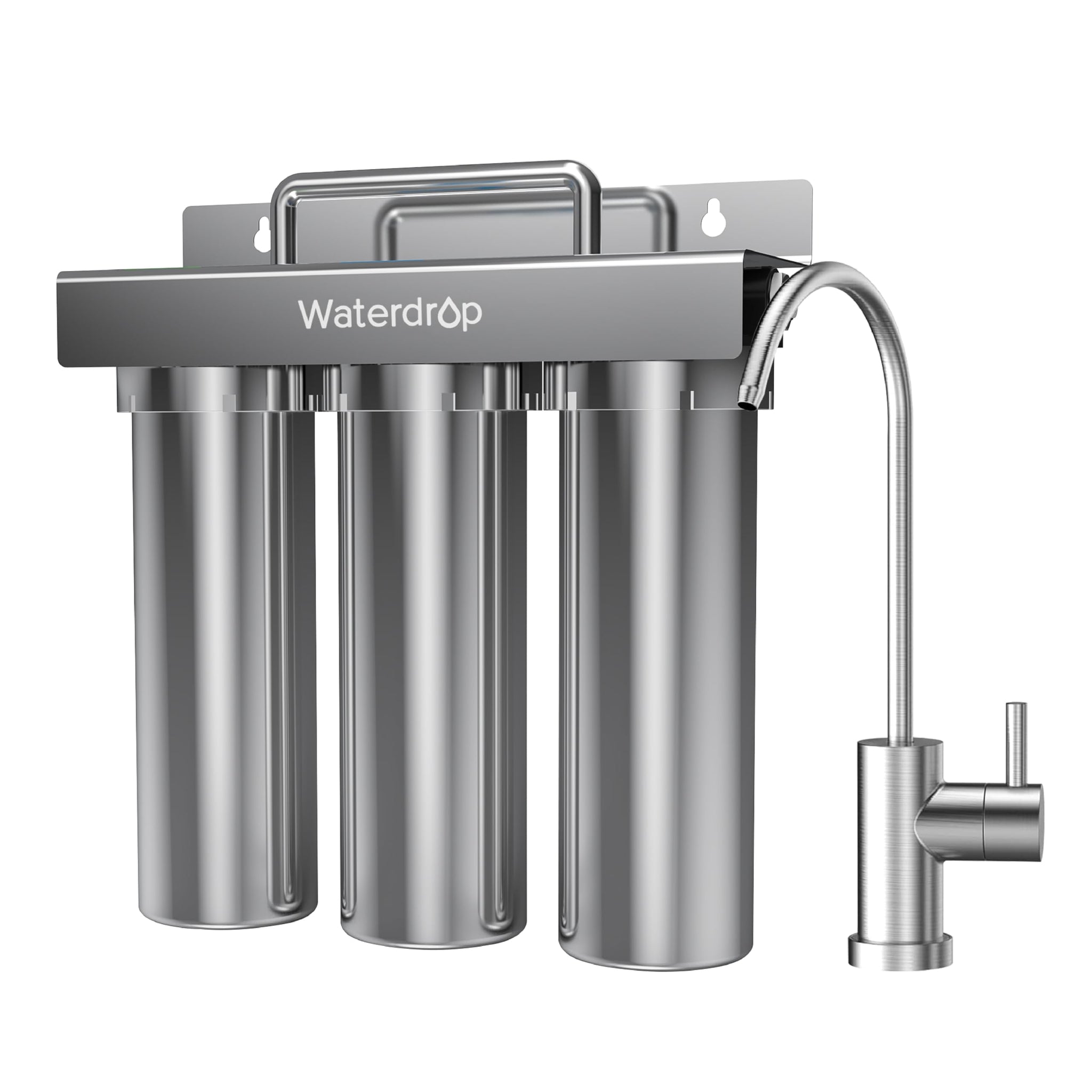 Waterdrop TST-UF 0.01μm Ultra-Filtration Under Sink Water Filter with Dedicated Faucet