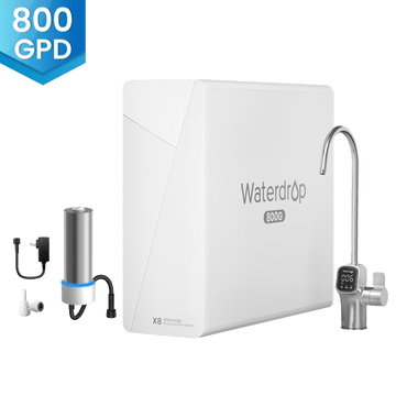 Waterdrop X8 Reverse Osmosis System with UV Sterilizing Light