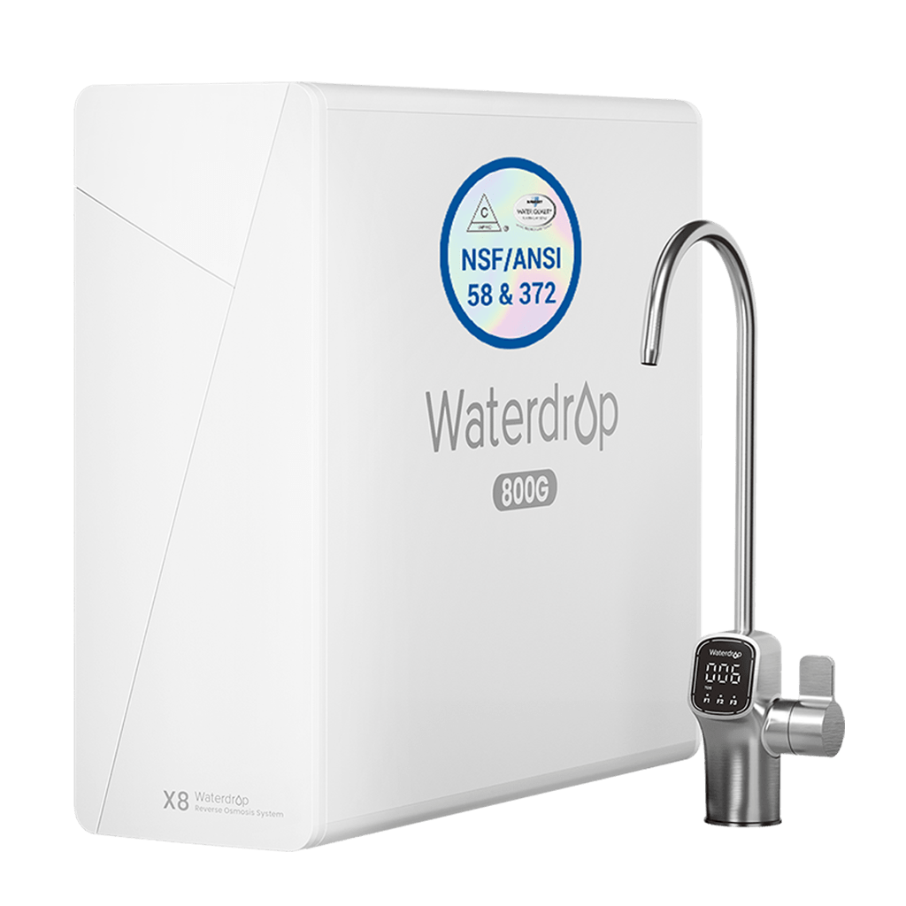 Waterdrop X Series Reverse Osmosis System, X8