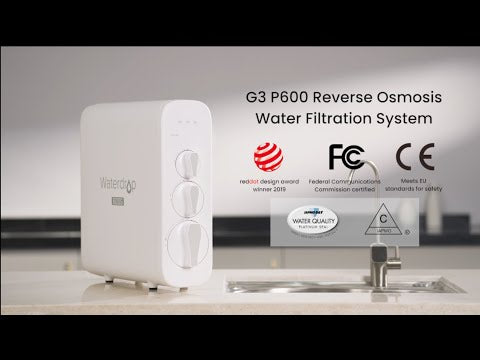 Waterdrop WD-G3P600 Reverse Osmosis Water Filration System Instruction  Manual