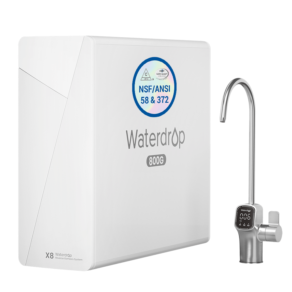 Waterdrop X Series Reverse Osmosis System, X8