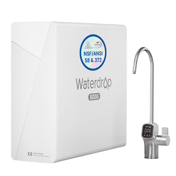 Waterdrop X Series Reverse Osmosis System, X8