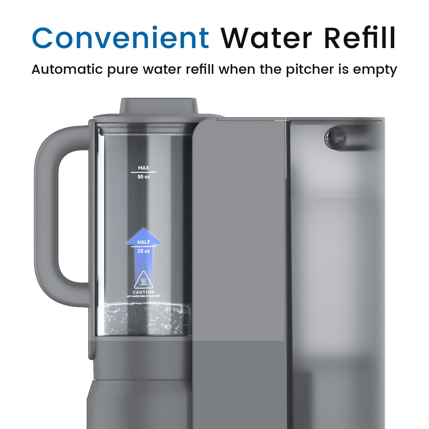 Water Pitcher for M1 Countertop Reverse Osmosis System