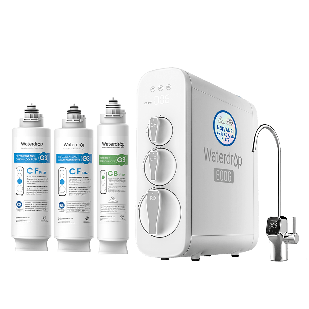 G3P600 Tankless RO System Combo Set - Waterdrop G3P600