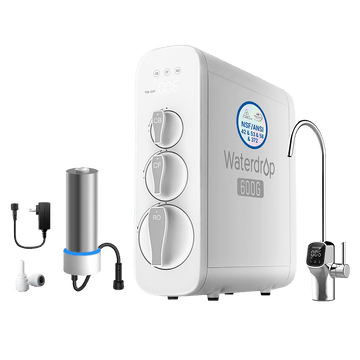 G3P600 RO System with  Extra Plus a UV Sterilizing Light - Waterdrop G3P600