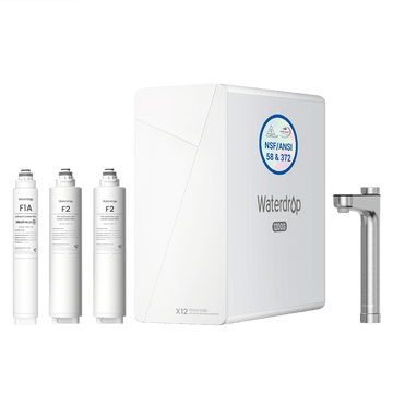 Waterdrop X12 Reverse Osmosis System with Replacement Filter Combo