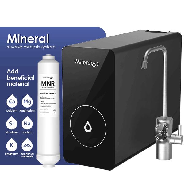 600GPD Remineralization Reverse Osmosis System - Waterdrop D6-MZ