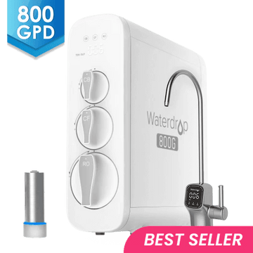 800 GPD Tankless RO System with UV Sterilizing Light - Waterdrop G3P800