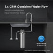 Stainless Steel Under Sink Water Filter | Direct Connect Filtration System