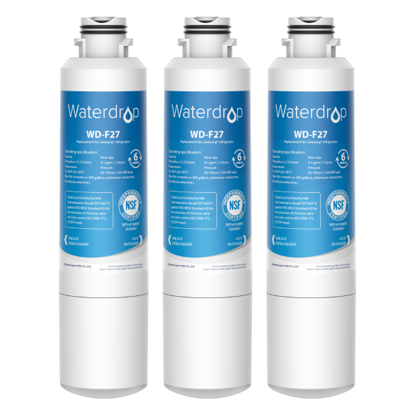 Waterdrop Replacement for Samsung DA29-00020B Refrigerator Filter