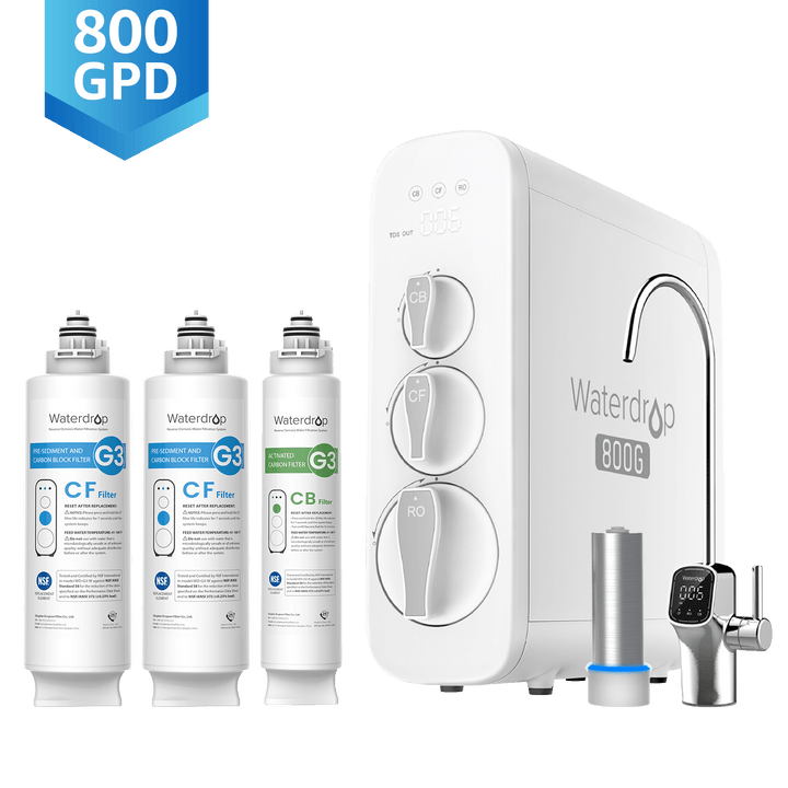 G3P800 Series Reverse Osmosis System – Etiquetado 