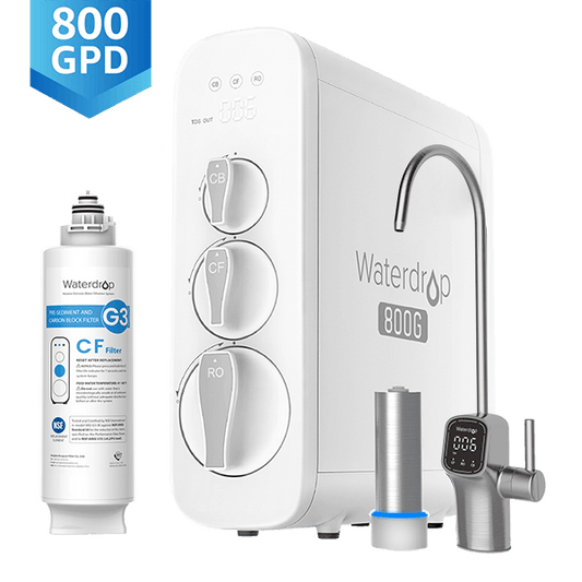 Waterdrop G3P800 under sink RO System 1-year Combo Kit