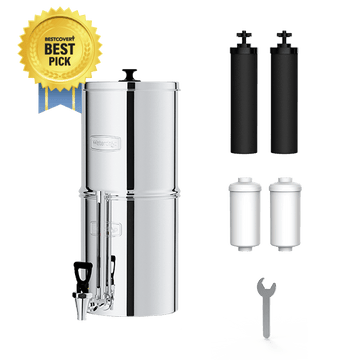 Waterdrop 2.25-gallon King Tank Gravity Water Filter System, Without Stand